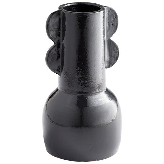 Potteri Vase in Black by Cyan Design