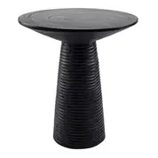 Duma Trembesi Side Table In Black by New Pacific Direct