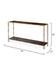 Royal Metal Console Table by Jamie Young