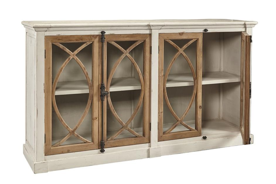 Grayson Fretwork Hutch by Furniture Classics