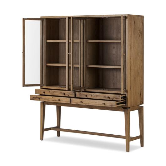 Bergstrom Cabinet - Warm Natural Oak Veneer by Four Hands