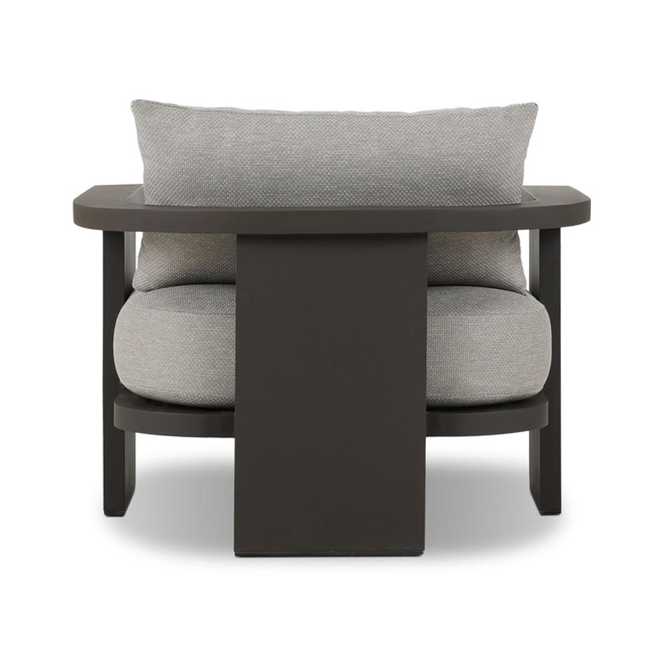 Tahana Outdoor Metal Chair - Casa Grey by Four Hands