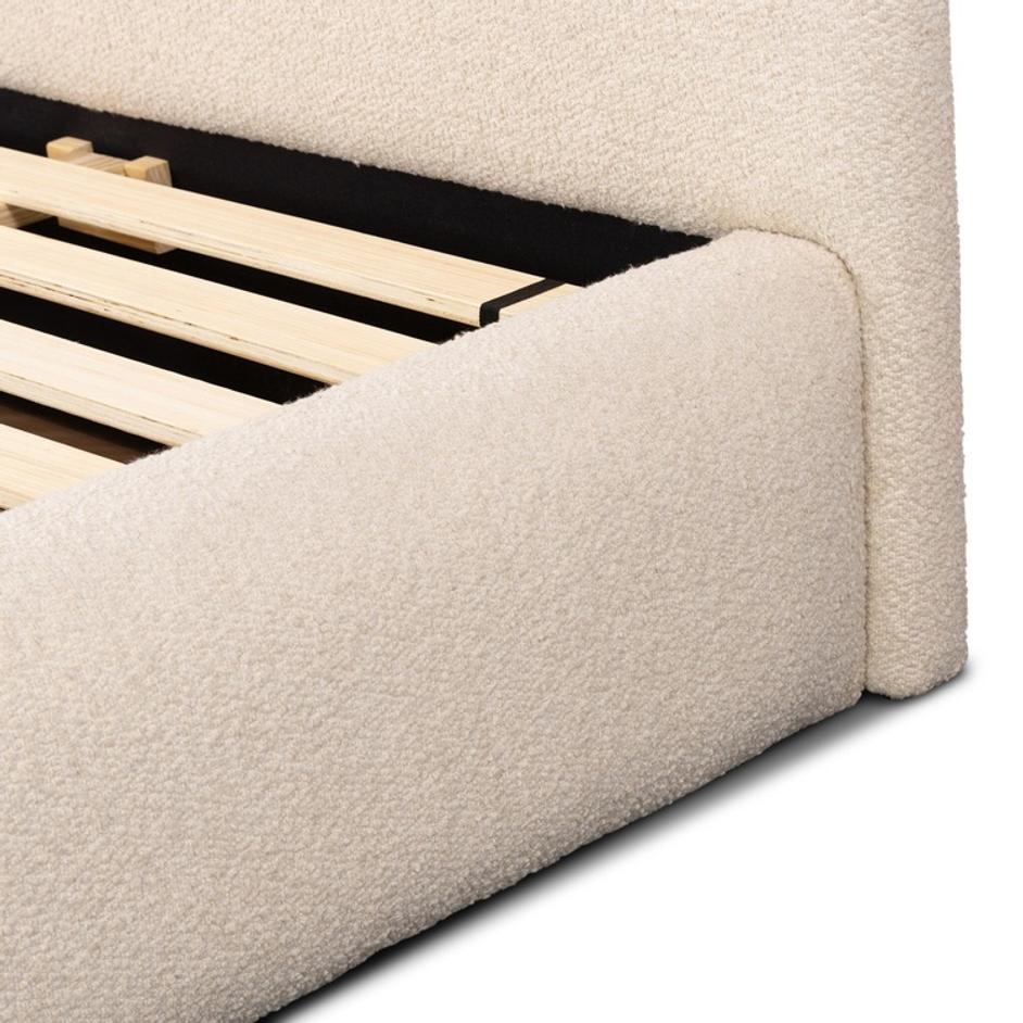 Quincy King Bed - Lisbon Cream by Four Hands