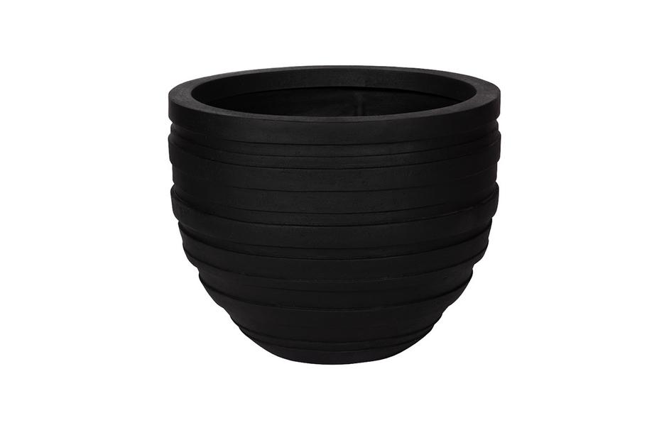 June Planter, Black, Small by Phillips Collection