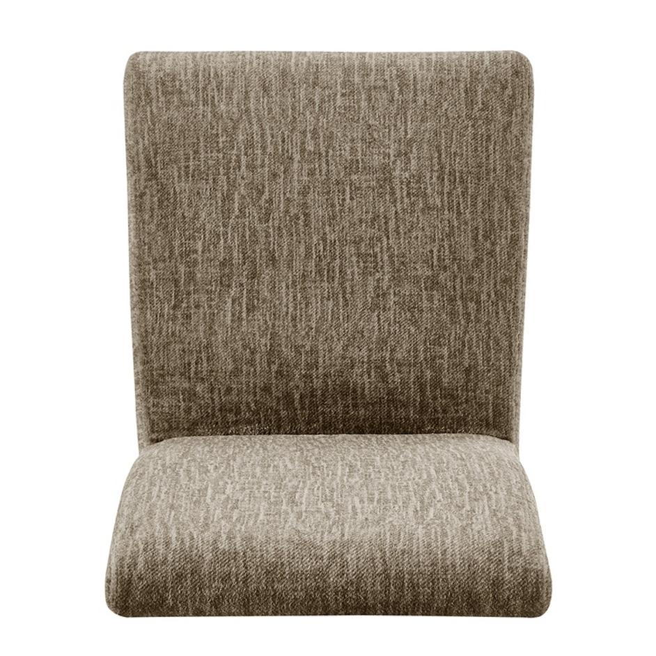 Valencia Fabric Dining Side Chair, Pasadena Taupe by New Pacific Direct