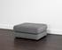 HARMONY MODULAR - OTTOMAN - DANNY DARK GREY by Sunpan