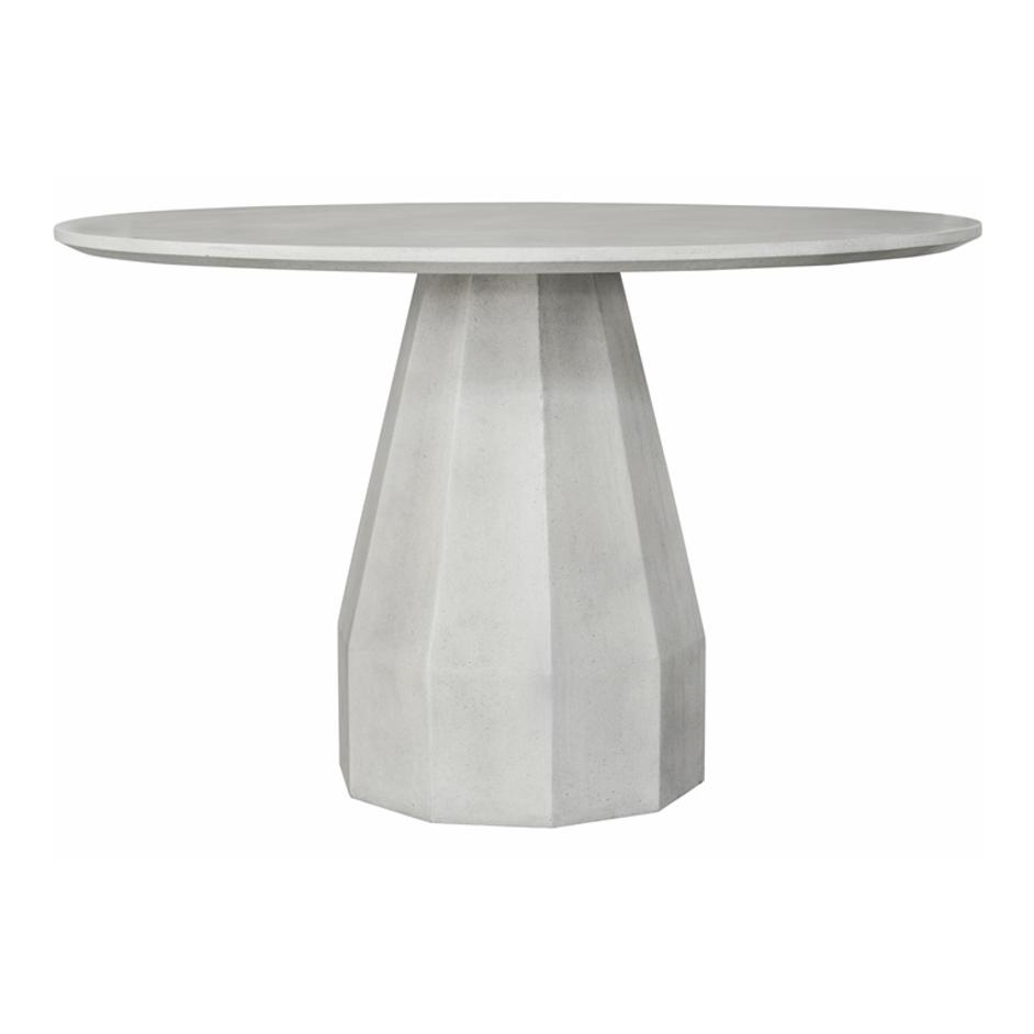 TEMPLO OUTDOOR DINING TABLE ANTIQUE WHITE by Moes Home