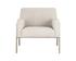 Cybil Armchair - Dove Cream by Sunpan