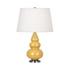 Sunset Small Triple Gourd Accent Lamp by Robert Abbey