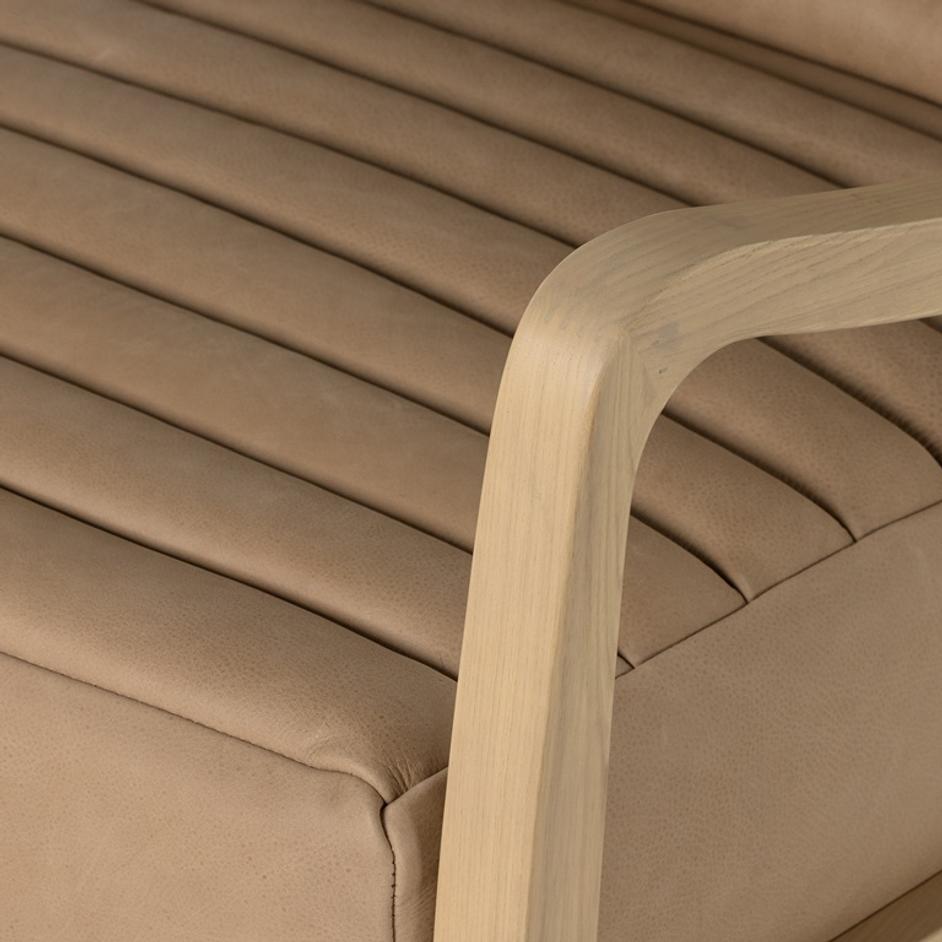 Chance Recliner In Palermo Nude by FOUR HANDS