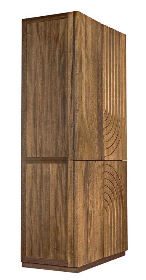 Otto Hutch Dark Walnut Finish by Noir Furniture