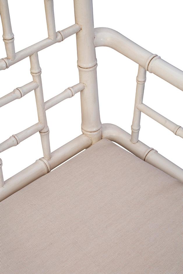 Cream Hugo Arm Chair by Furniture Classics