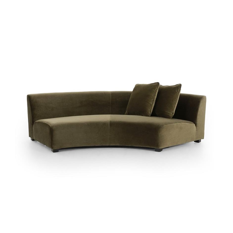 Liam Sectional - Surrey Olive by Four Hands