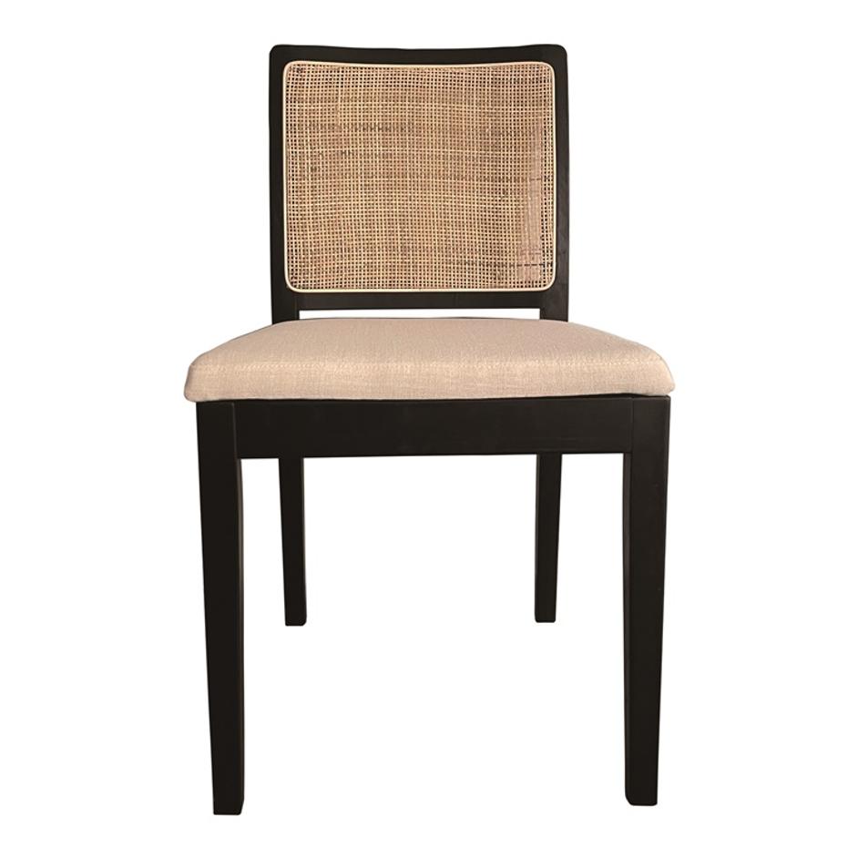 ORVILLE DINING CHAIR BLACK-M2 by Moes Home