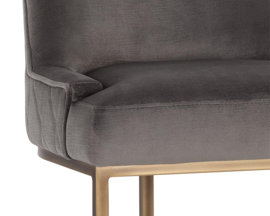 FLORENCE COUNTER STOOL - PICCOLO PEBBLE by Sunpan