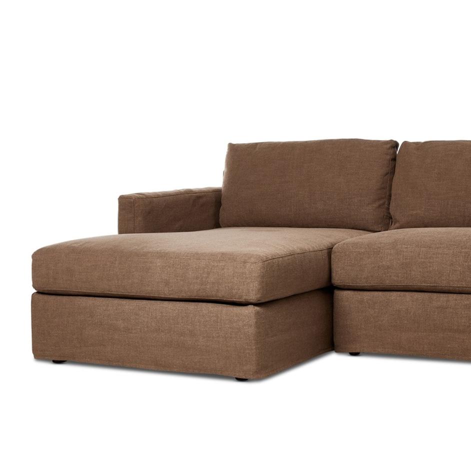 Hampton 2-Piece Slipcover Sectional by Four Hands
