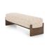 Kirby Accent Bench - Solema Cream by Four Hands