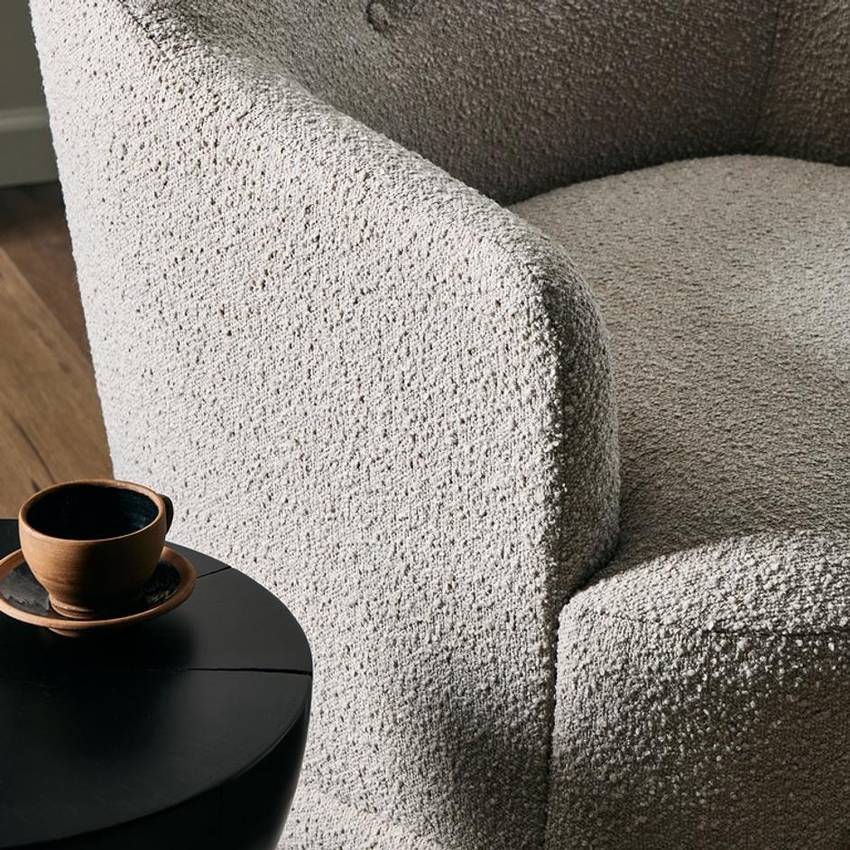 Marnie Chair in Knoll Sand' by FOUR HANDS