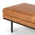 Harris Accent Bench In Palermo Cognac by FOUR HANDS