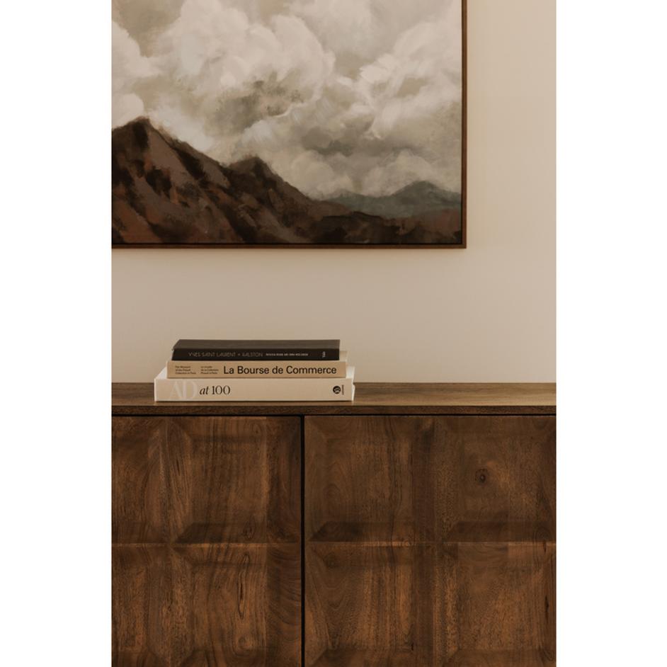 Bowen Sideboard Deep Brown by Moes Home