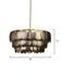 Calypso Three Tier 4-Light Iron Chandelier by Jamie Young