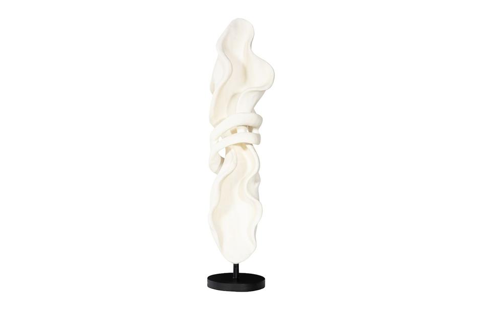 Cast Dancing Sculpture, Pirouette, Faux Bleached by Phillips Collection