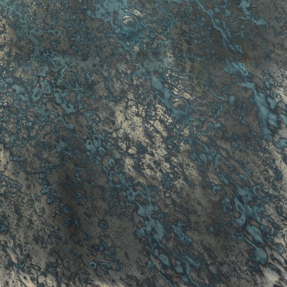 Acid Wash Mirror - Iron Matte Black by FOUR HANDS