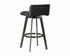 Arizona Swivel Barstool - Castillo Black by Sunpan