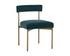 SENECA DINING CHAIR - ANTIQUE BRASS - DANNY TEAL by Sunpan