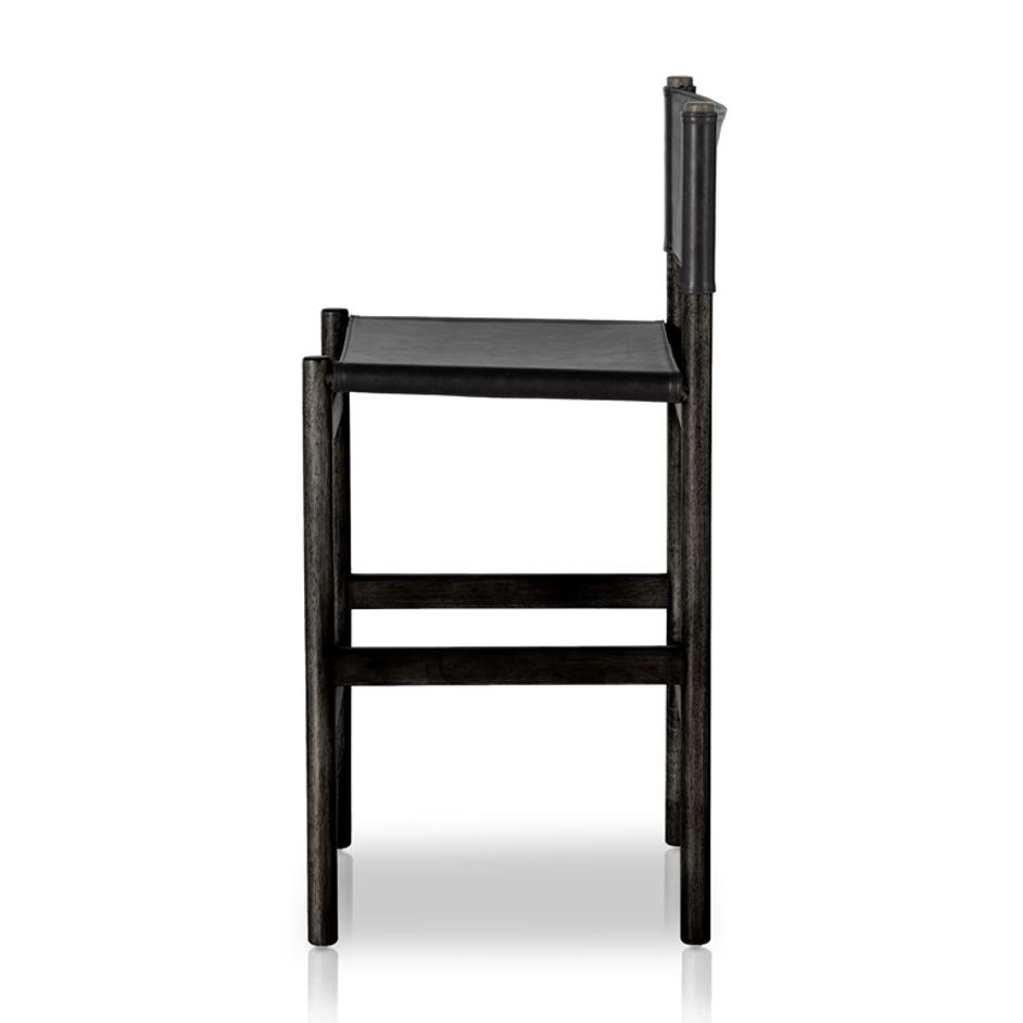 Kena Stool In Sonoma Black In Bar by FOUR HANDS