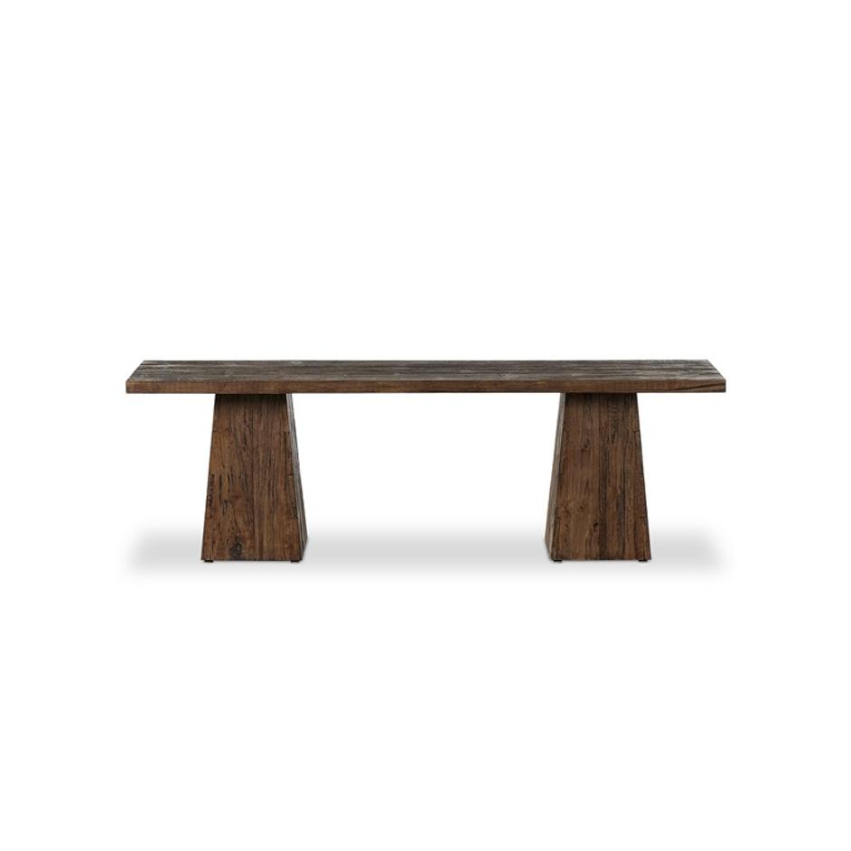 Atlas Console Table in Smoked Alder' by FOUR HANDS
