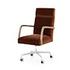 BRYSON Traditional DESK CHAIR-BURNT AUBURN by FOUR HANDS
