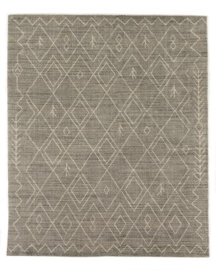 Nador Moroccan Hand In Knotted Rug In Gr In 10X14 by FOUR HANDS