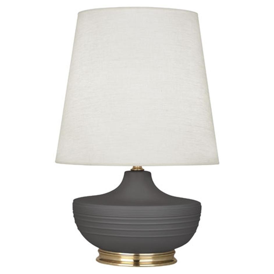 Matte Ash Michael Berman Nolan Table Lamp by Robert Abbey