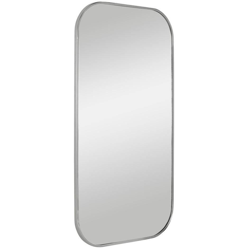 Taft Polished Nickel Mirror by Uttermost