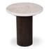 Landon Accent Table Beige Travertine by Moes Home