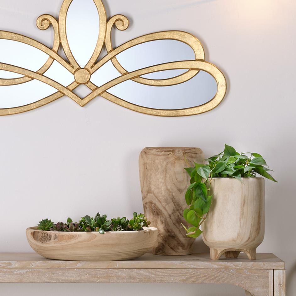 Canyon Wooden Decorative Vase by Jamie Young