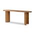 Paden Large Console Table In Sandy Acacia by FOUR HANDS