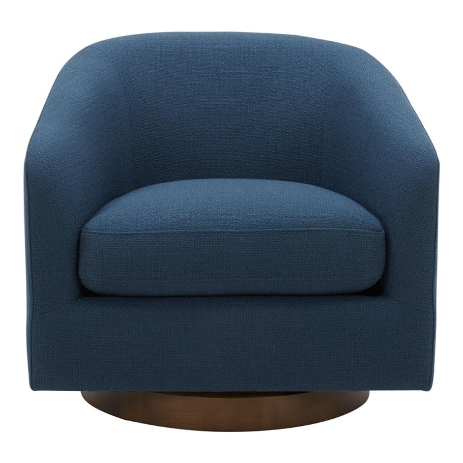 OSCY SWIVEL CHAIR DARK ATLANTIC by Moes Home