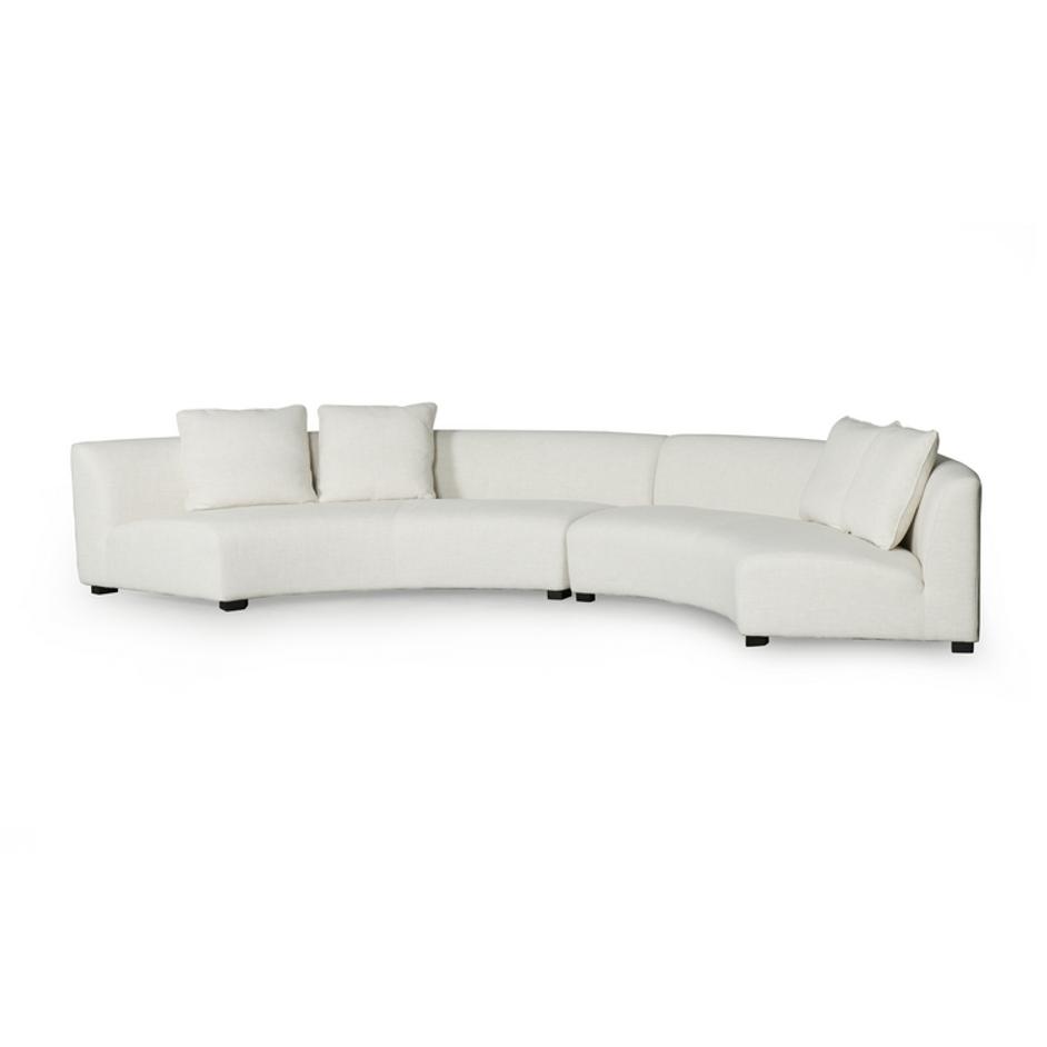Liam 2-Pc Sectional-Dover Crescent by FOUR HANDS