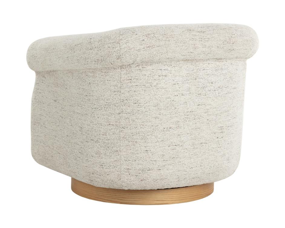 LIBBY SWIVEL LOUNGE CHAIR - HAILEY MOON by Sunpan