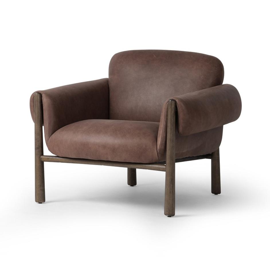 Olia Chair - Palermo Cigar by Four Hands