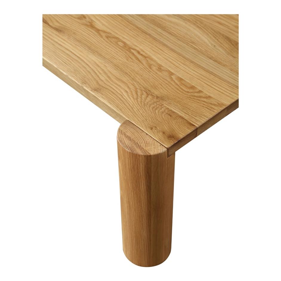 POST COFFEE TABLE WHITE OAK by Moes Home