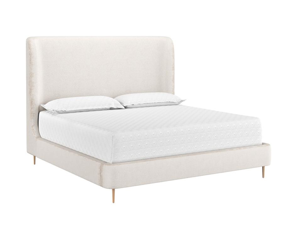 TIERRA BED - KING - BERGEN TAUPE by Sunpan