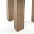 Mesa End Table In Light Brushed Parawood by FOUR HANDS