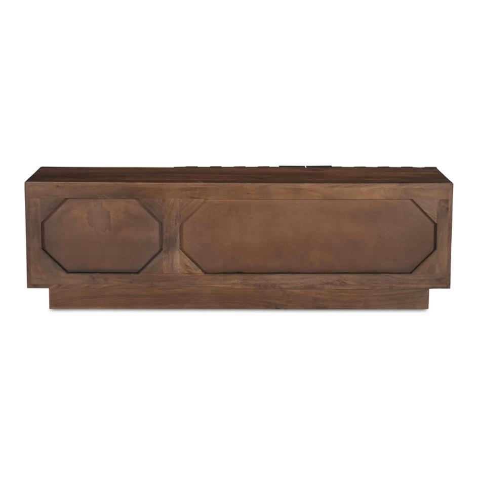 Easton Media Cabinet Brown by Moes Home