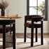 Tacova Bar Stool in Surrey Cocoa by FOUR HANDS