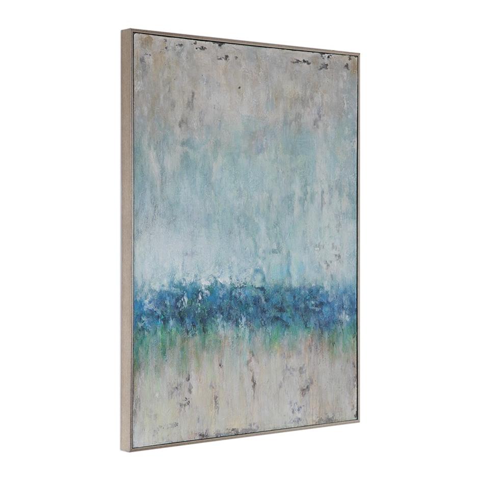 Tidal Wave Hand Painted Canvas by Uttermost