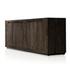 Abaso Sideboard In Ebony Rustic by FOUR HANDS
