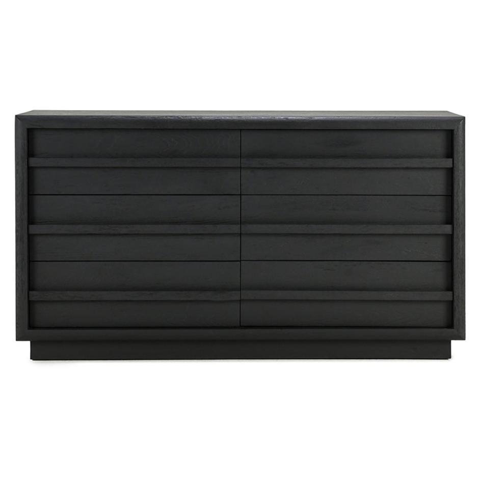 Sedona 6Dwr Dresser Black by Classic Home
